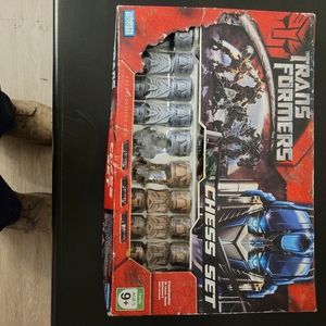 Transformers chess set